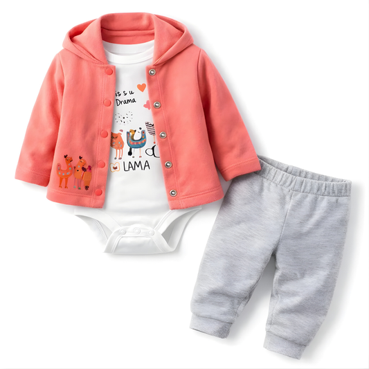 Neodoljivi LAMA Komplet Za Devojčice